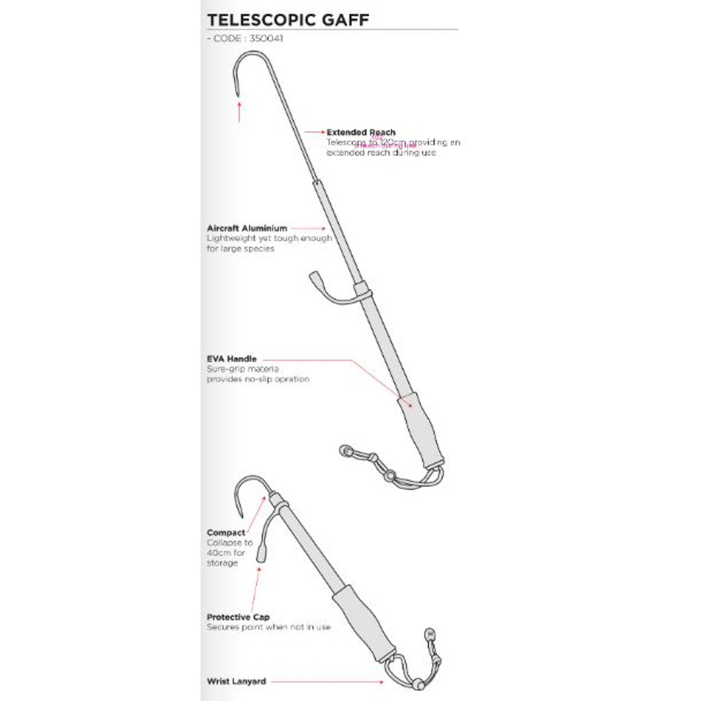 Gaff Sensation Telescopic Basil Manning
