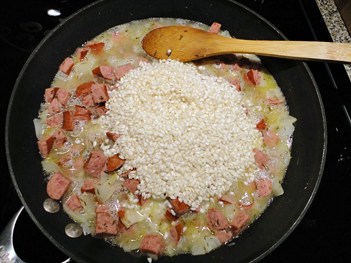 Sausage Risotto Recipe Basilmomma
