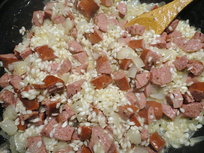 Sausage Risotto Recipe Basilmomma