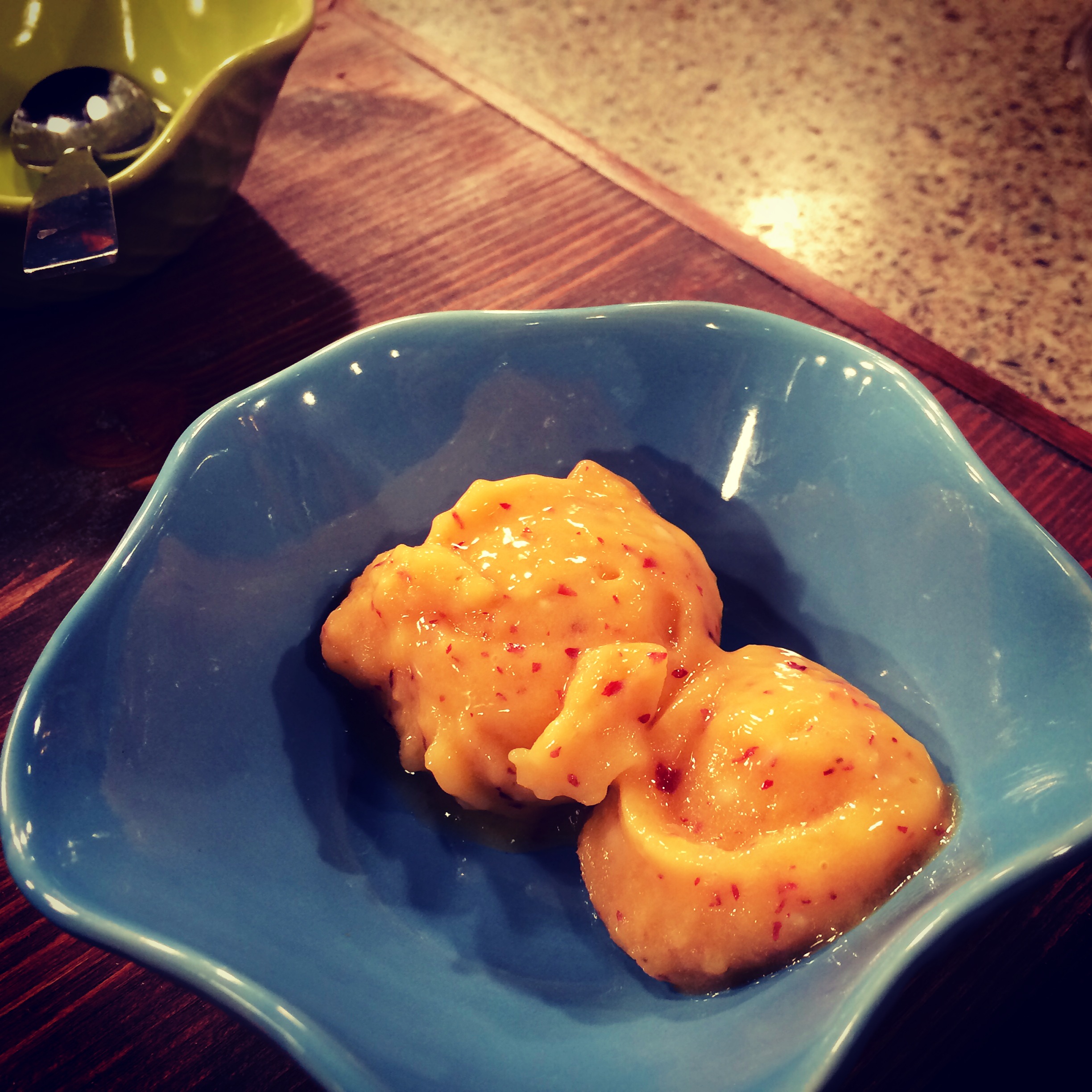 Mango Grape Banana Sorbet (DairyFree) As Seen on IndyStyle Basilmomma