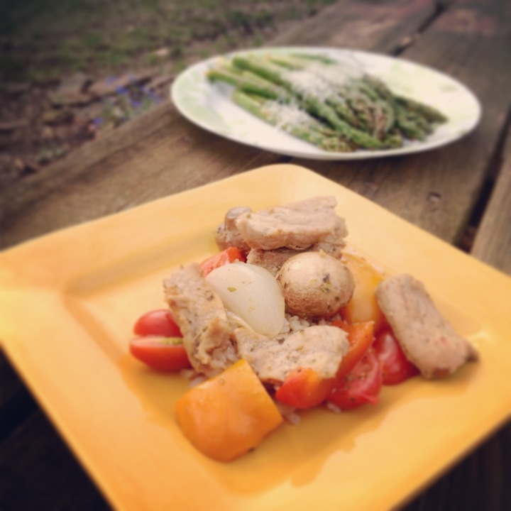 Skillet Kabobs Basilmomma