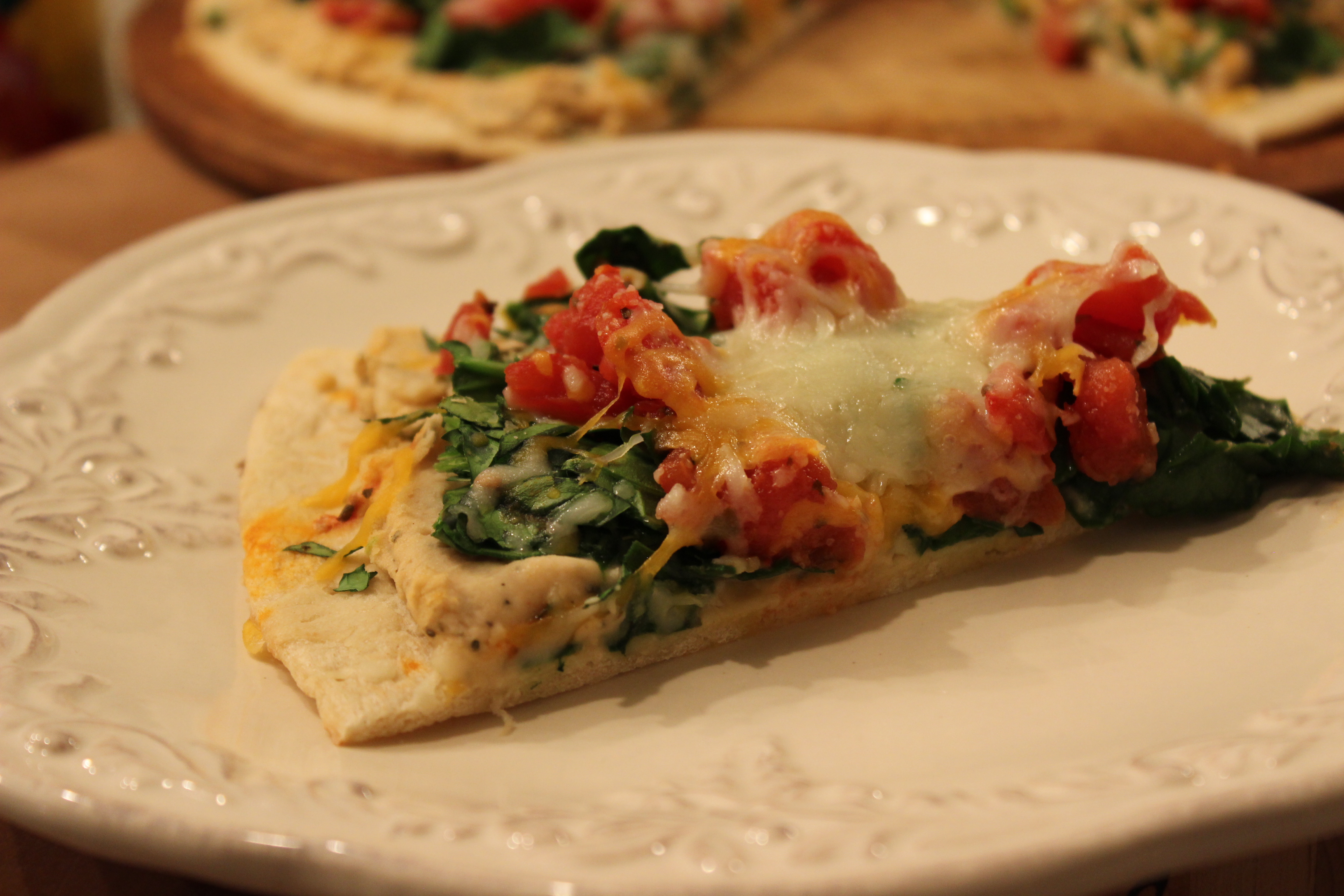 Chicken Olive Hummus Quesadilla Basilmomma