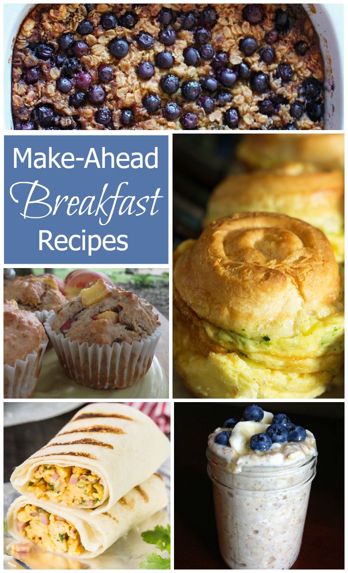 5 Easy MakeAhead Breakfast Recipes to Kick Start Your Day Basilmomma