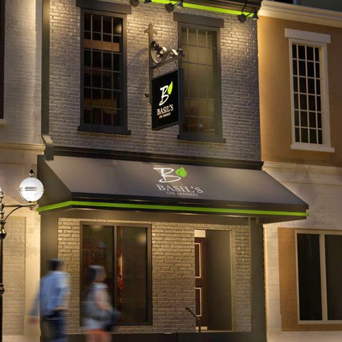 Basil's On Market Restaurant in Troy, Ohio Our Original Location