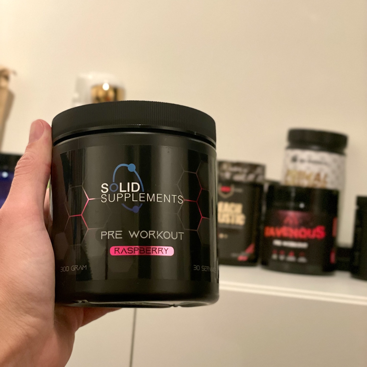 Review Preworkout Solid Supplements Basis.fit