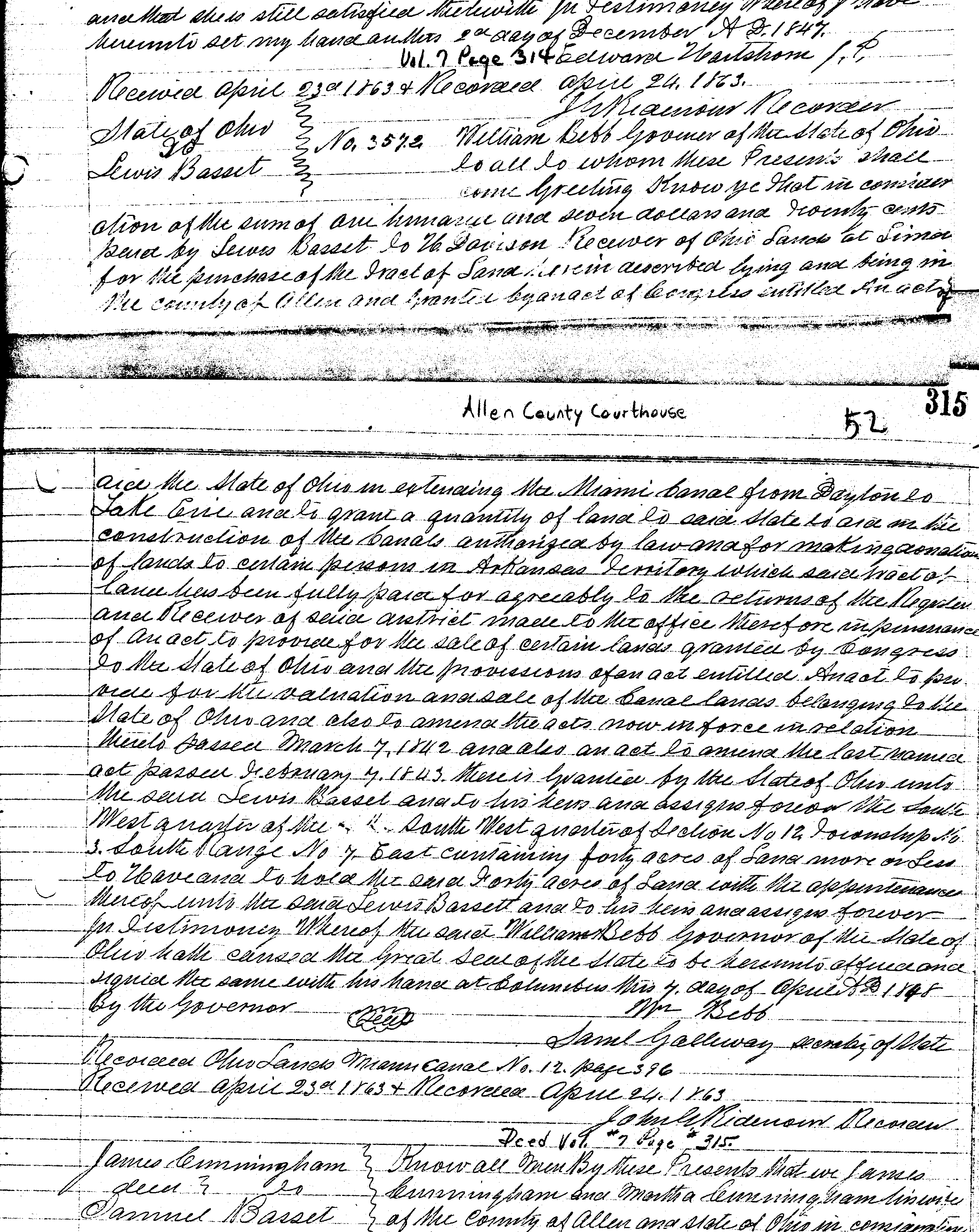 Samuel Bassitt (17951865) and Elsa Lewis (17951876)