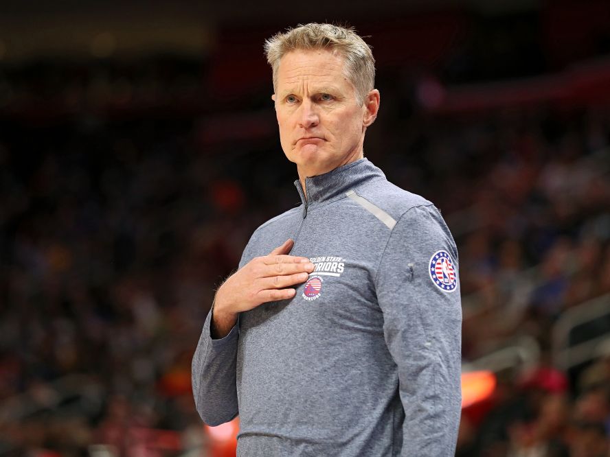 USAバスケットボール男子代表の新たなヘッドコーチに就任してパリ五輪を目指すスティーブ・カーが会見「このチャレンジに興奮している