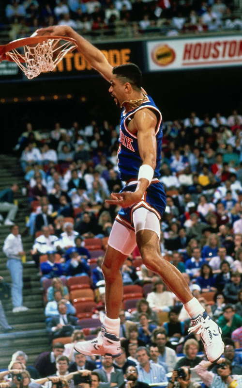 1989 NBA AllStar Weekend Kenny Walker Action Portrait BASKET