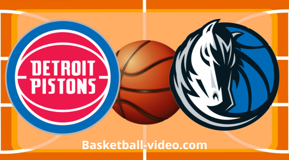 Detroit Pistons vs Dallas Mavericks Oct 20, 2023 NBA Preseason Full