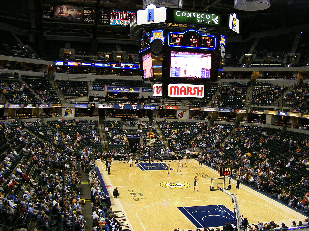 Indiana Pacers Bankers Life Fieldhouse Guide Basketball Tripper