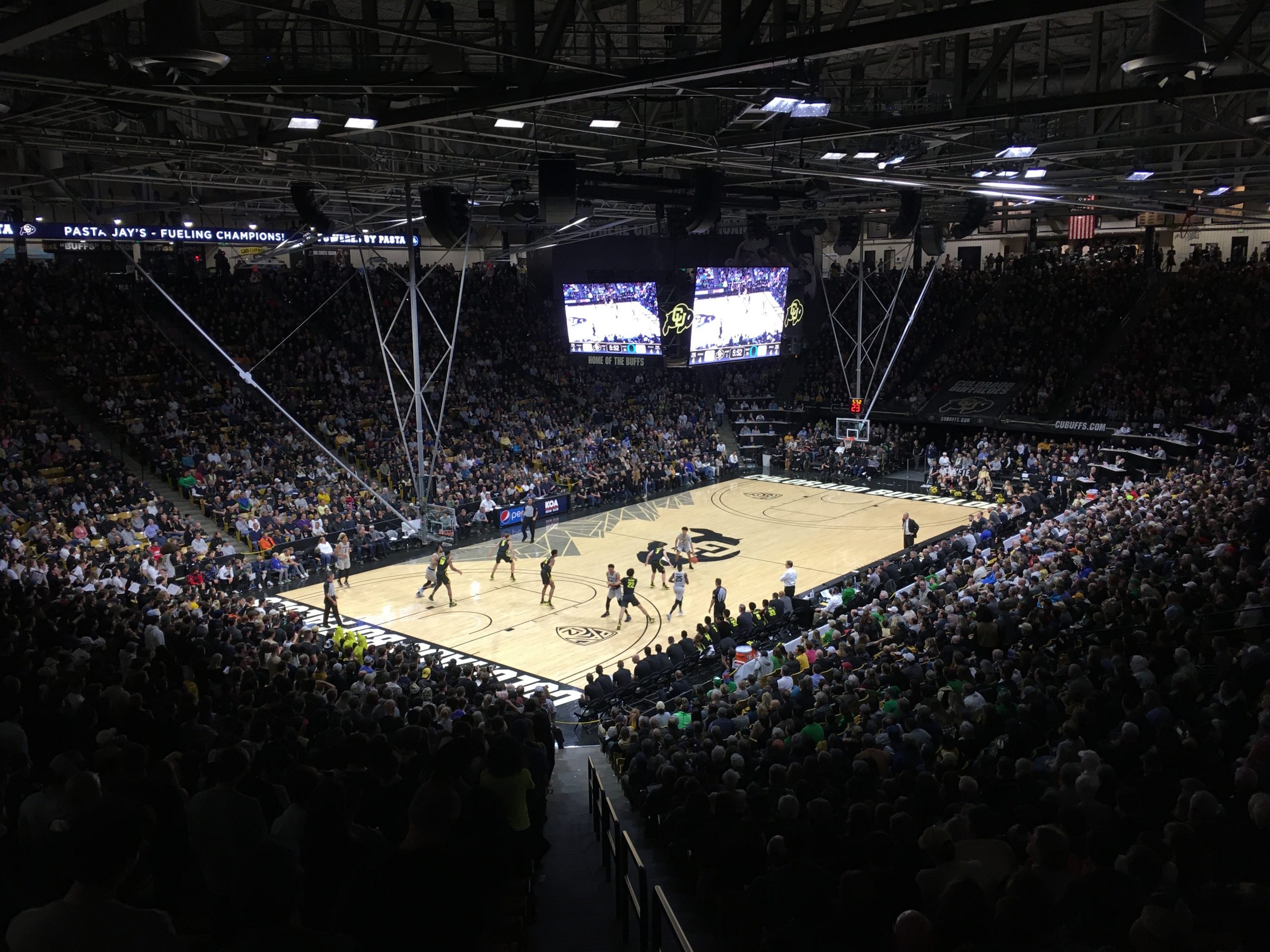 CU Events Center Basketball Tripper