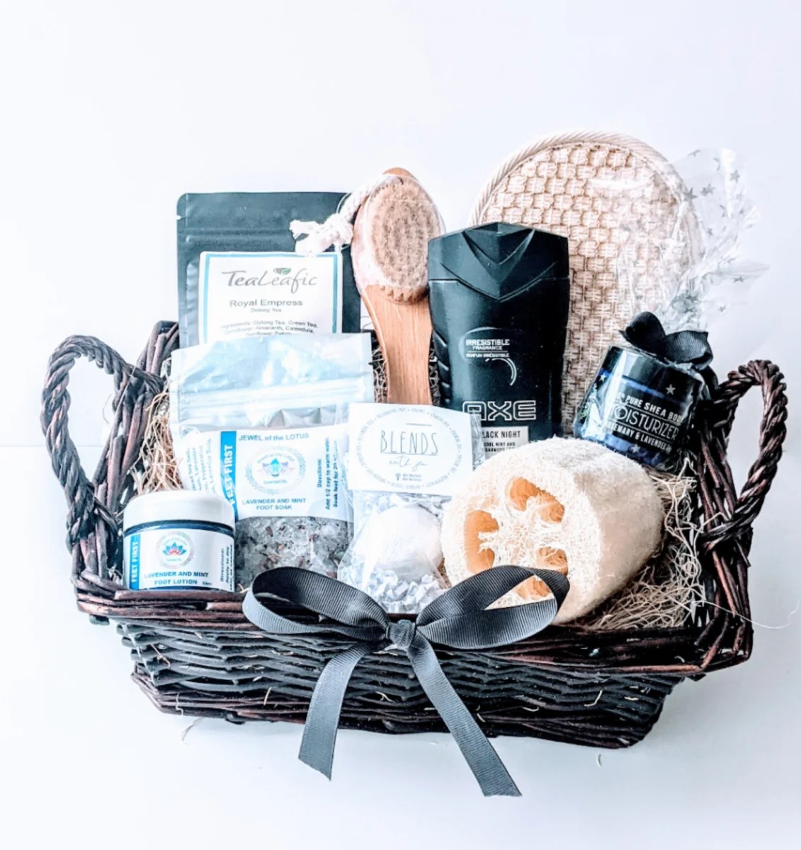 Self Care Serenity Gift Basket • Baskets ‘N’ Joy • Gift Box