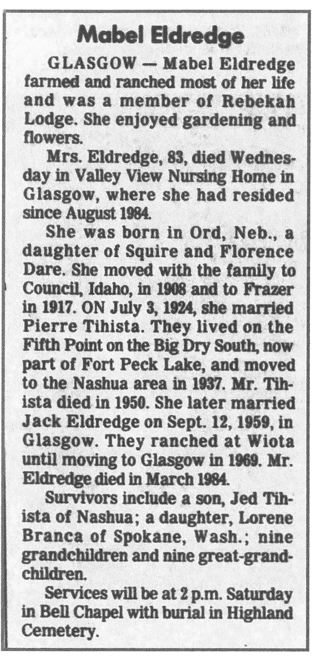 Mabel Eldredge The Basque Museum & Cultural Center Boise, ID