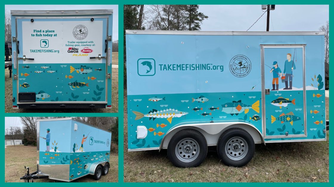 Pure Fishing Equips Take Me Fishing™ Mobile First Catch Center in SC