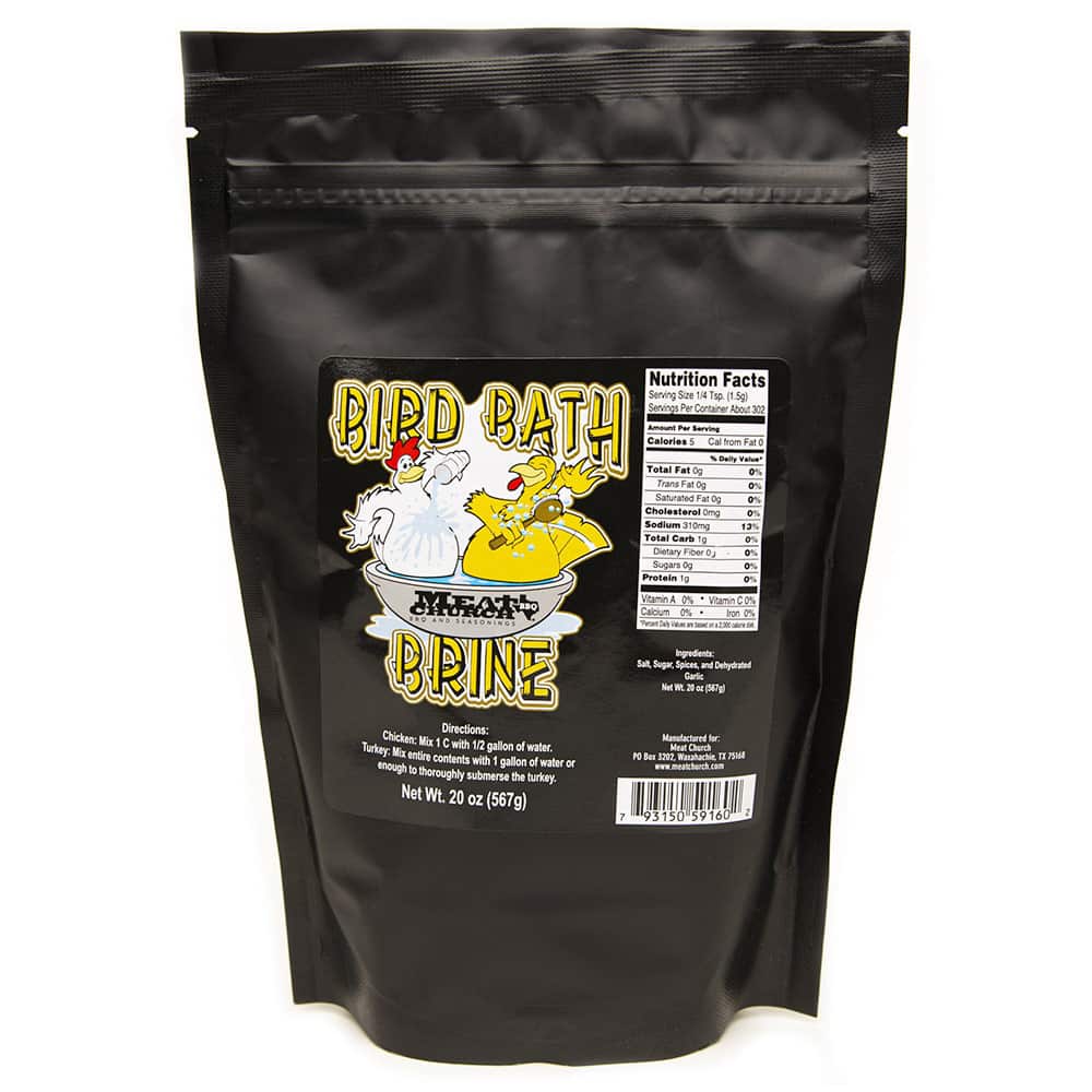 Meat Church Bird Bath Brine Bassemiers