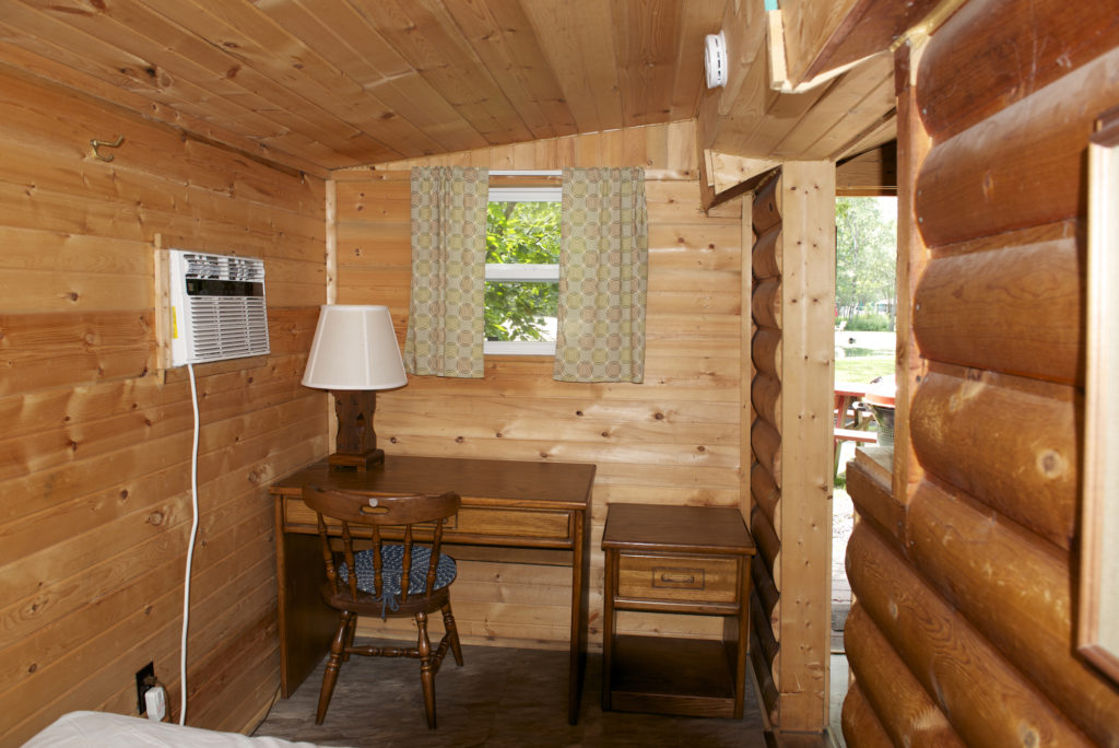 Cabin 4 Gallery Bass Lake Campground. Camping in Wisconsin Dells.