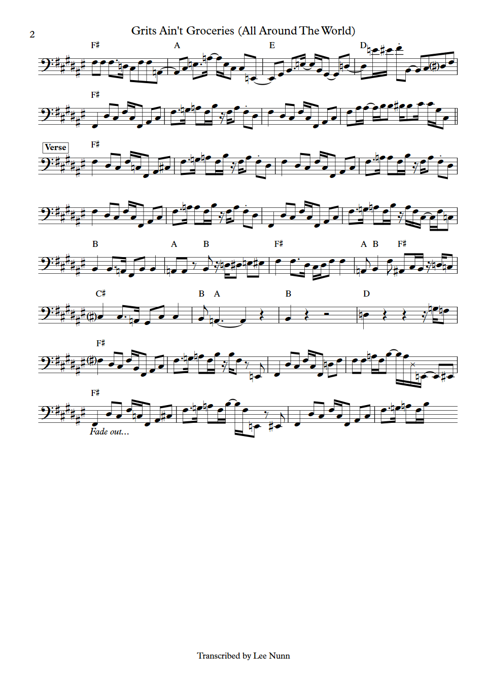 Little Milton Grits Ain't Groceries (All Around The World) Bass