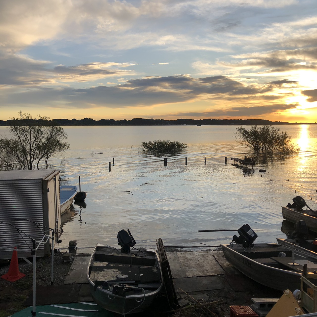 10月26日（土） 現在の霞ヶ浦 霞ヶ浦レンタルボート バスターのぐち
