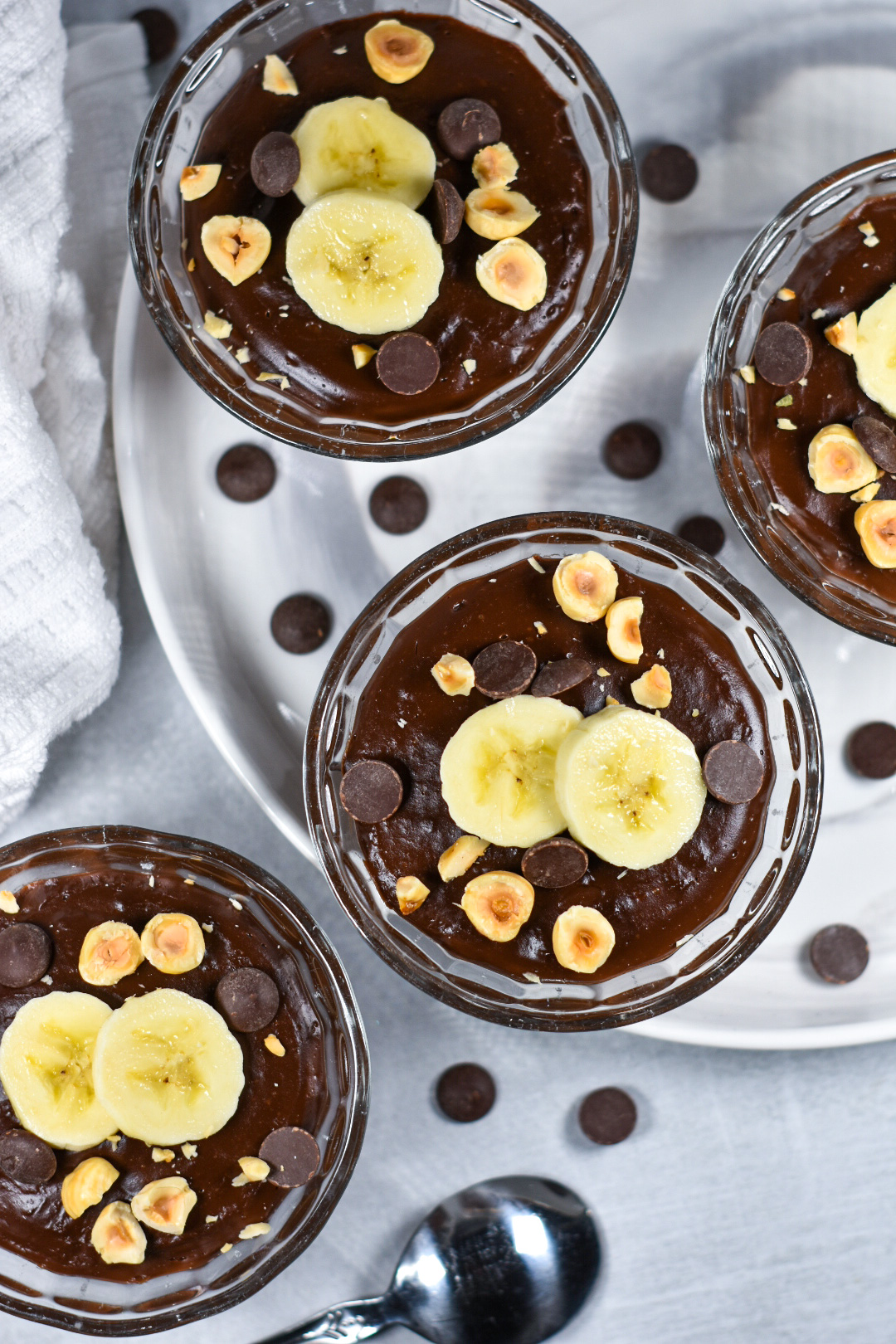 Vegan Chocolate Almond Milk Pudding • baste cut fold