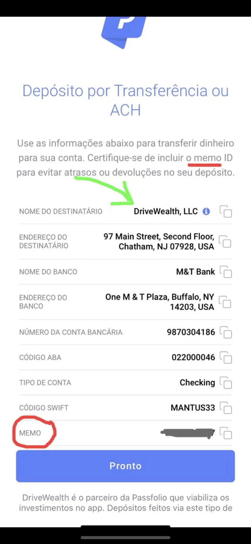 Abrindo Conta na Passfolio Stocks