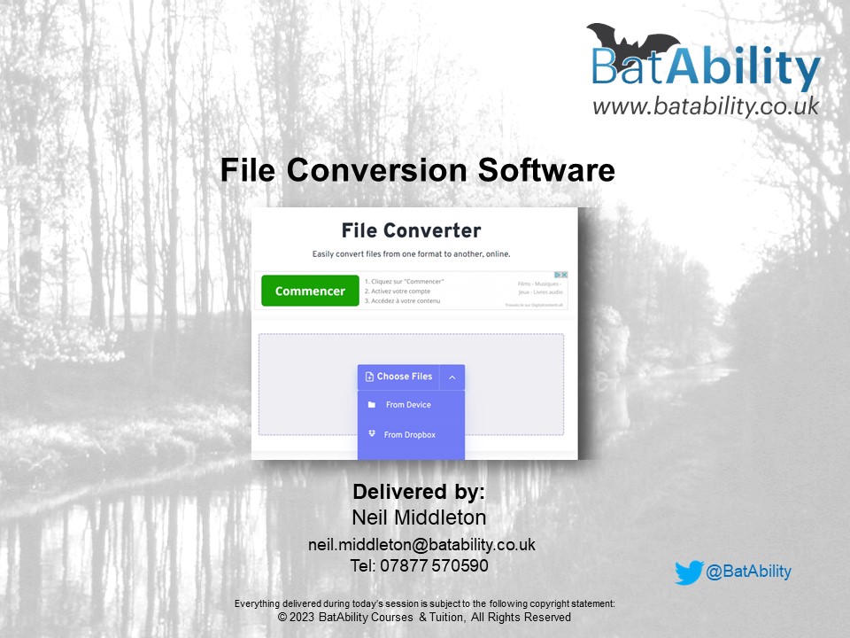 File Conversion Software