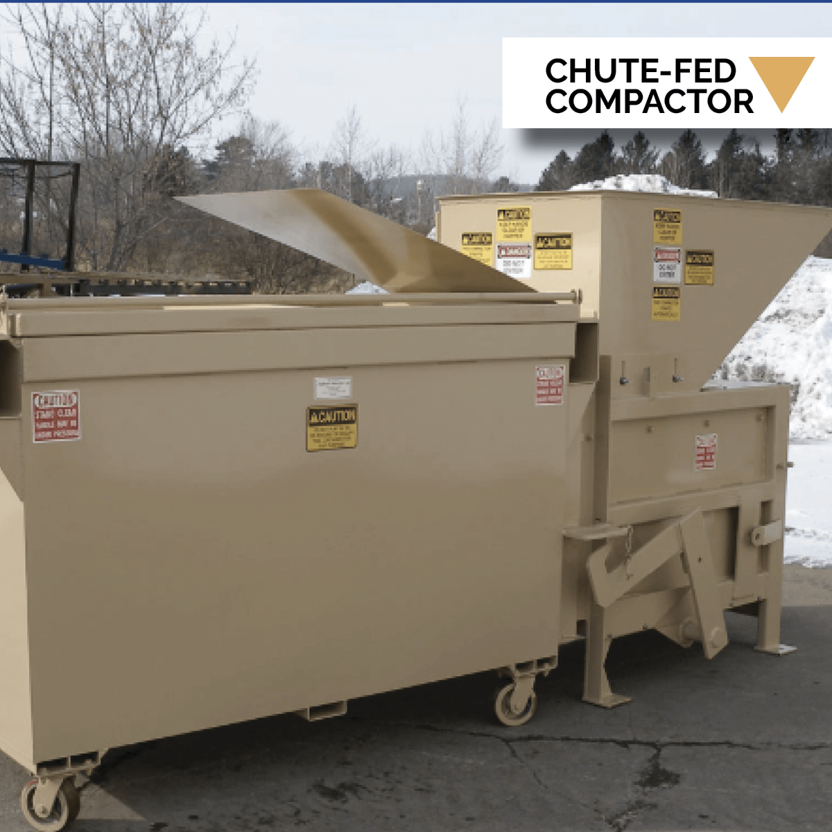 NC50 Stationary Compactor A Smart Approach to Waste Management