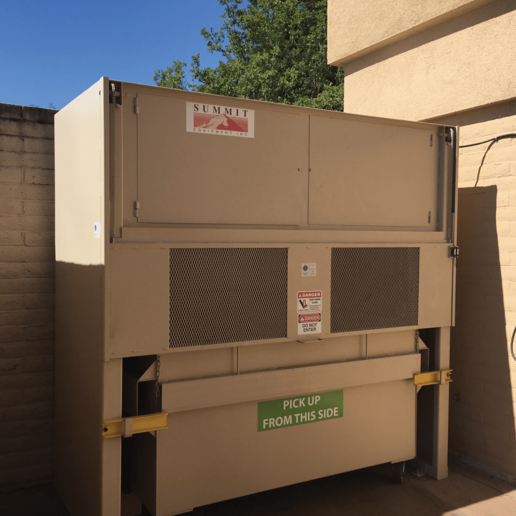 SV2 Vertical Compactor A Smart Approach to Waste Management
