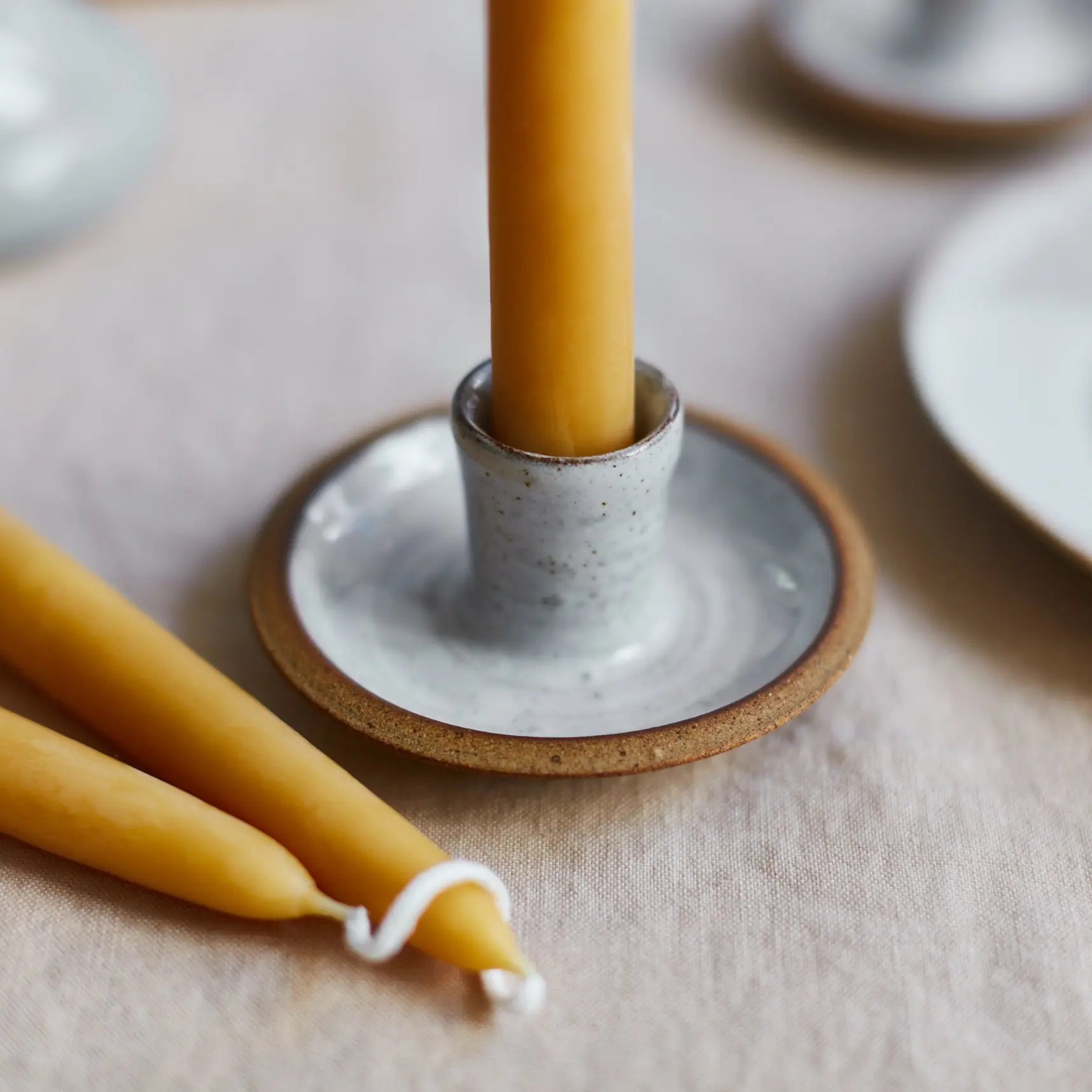 Limited Edition Handmade Ceramic Candle Holder