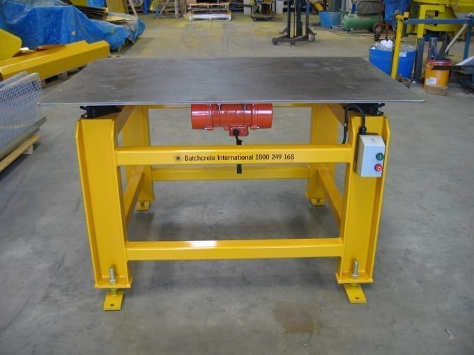 Batchcrete’s Vibrating Table Batchcrete International