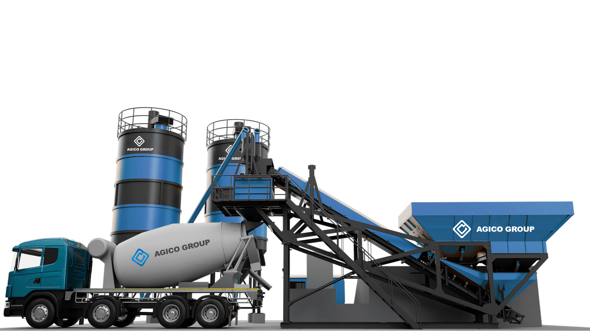 Fully Automatic Concrete Batching Plant Efficient & Customized