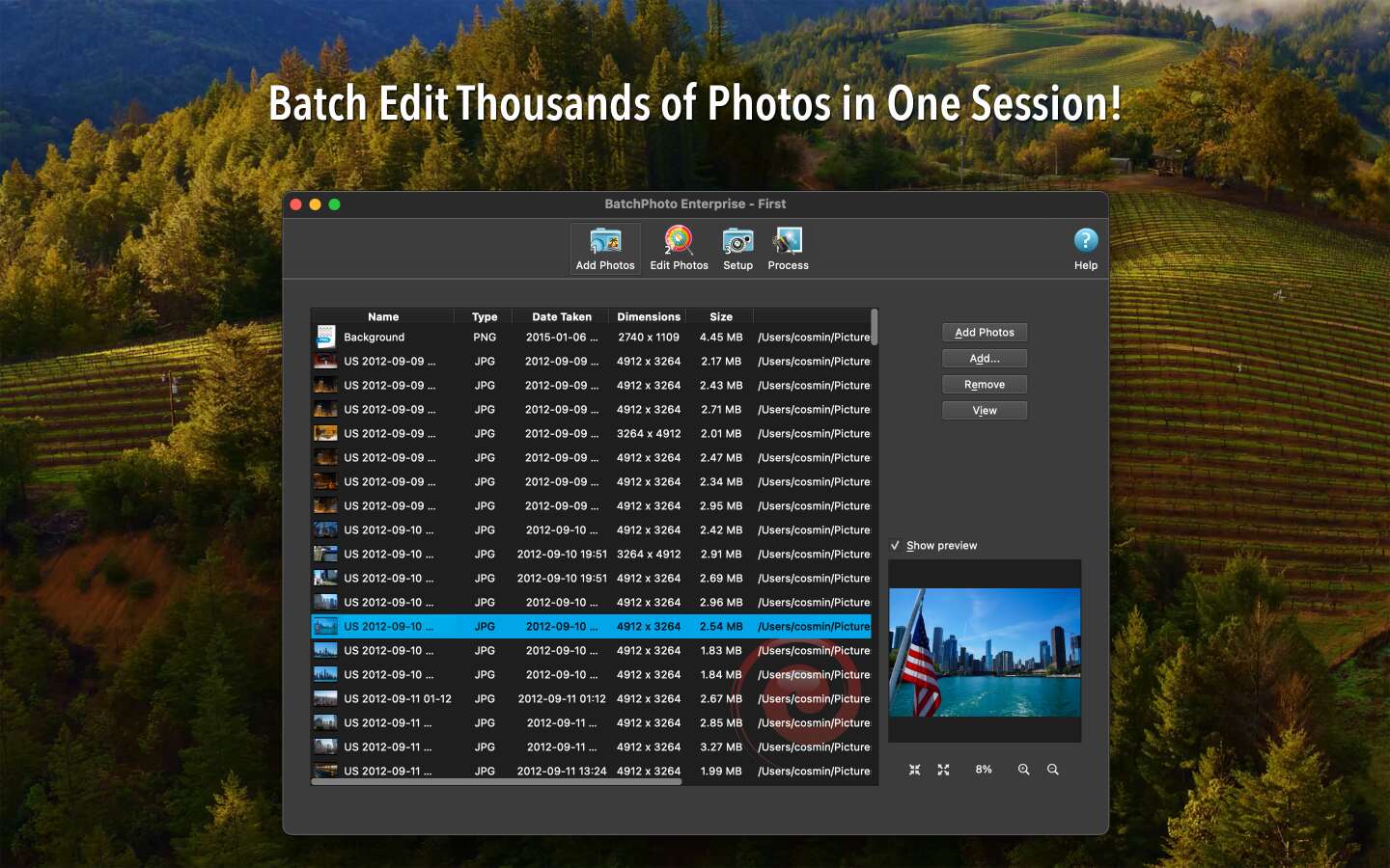 BatchPhoto™ — Bulk Photo Editor, Converter, Resizer, and Watermarker