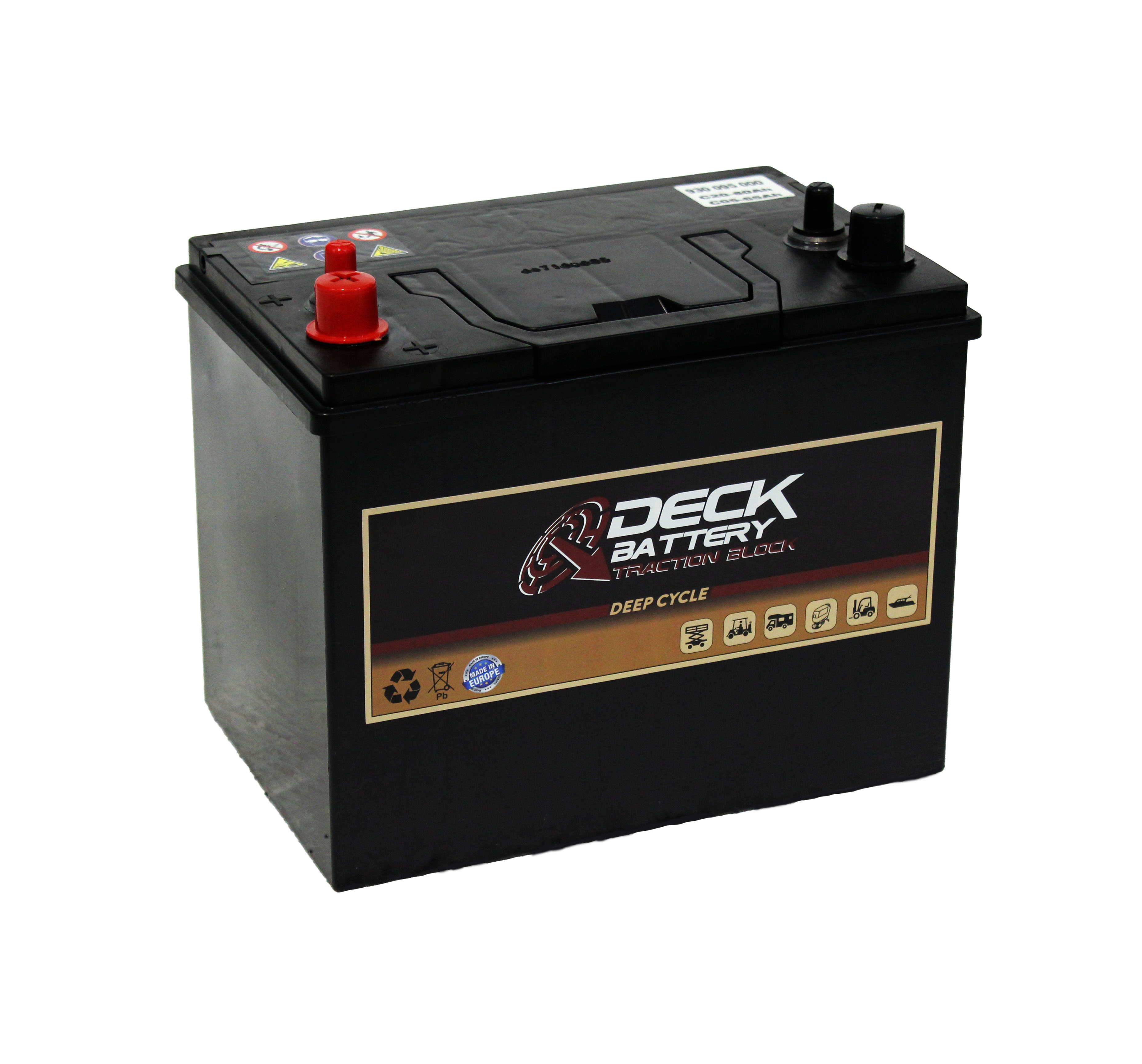 Batería Ciclo Profundo 12V 117Ah - Baterias Web