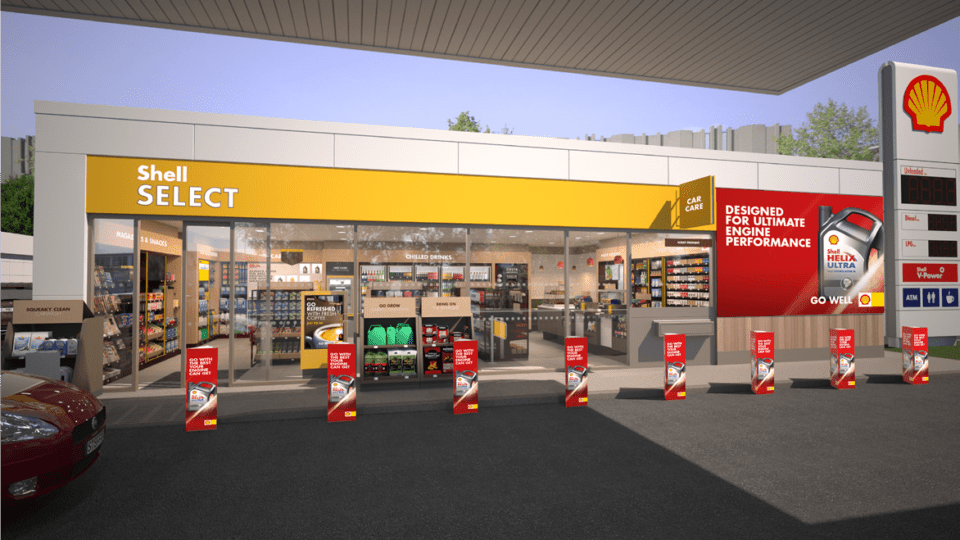 Bates Shell Petrol Station