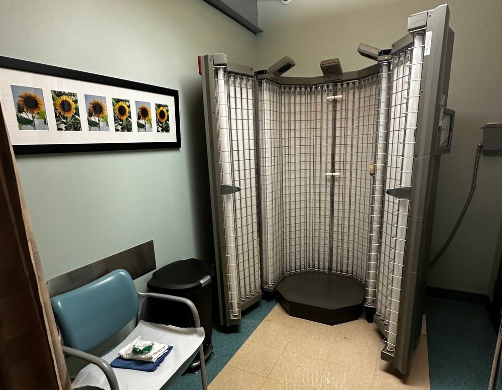 Ultraviolet Light Therapy Bates Mill Dermatology PLLC Lewiston, ME Dermatologist