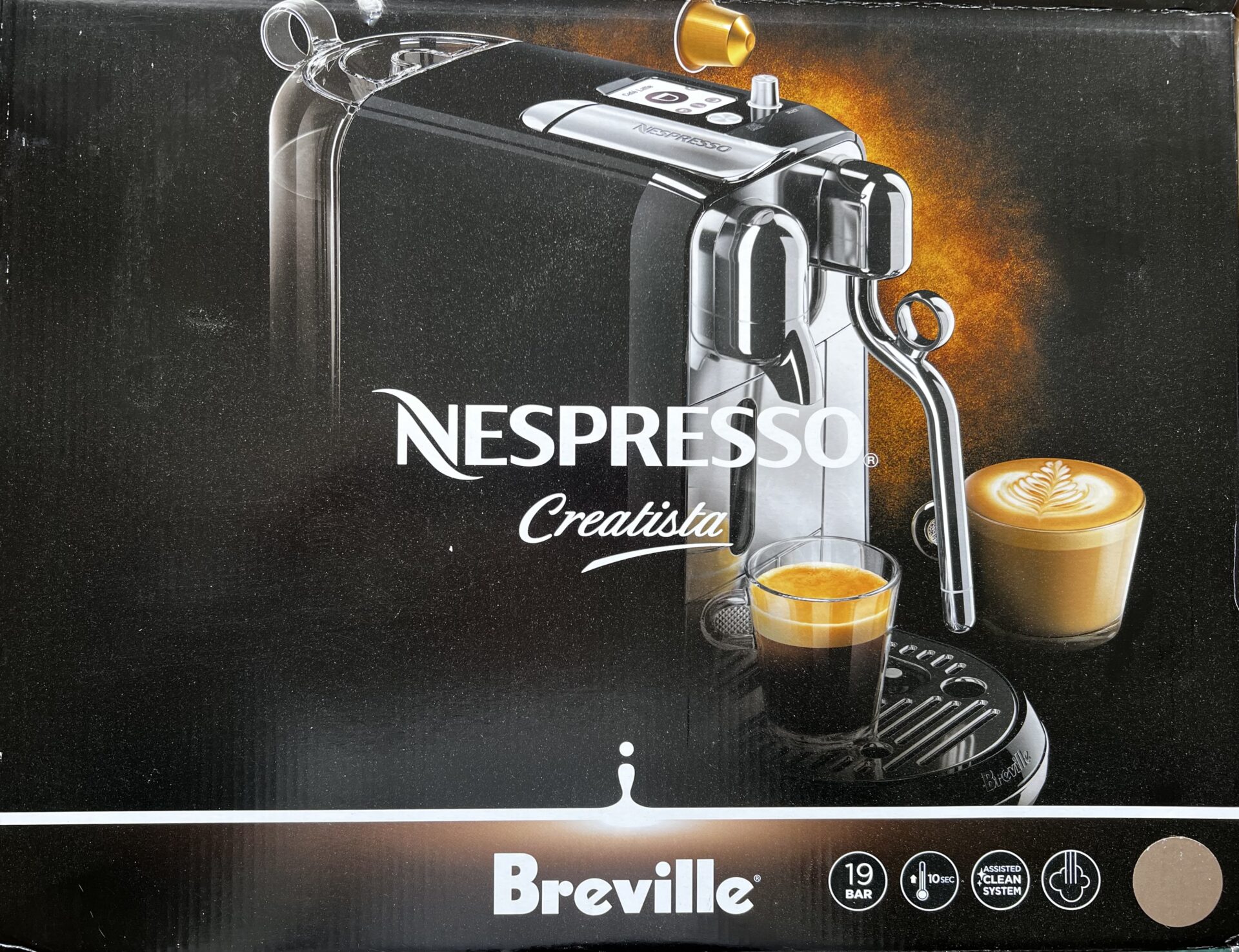 250 Nespresso Creatista coffee machine