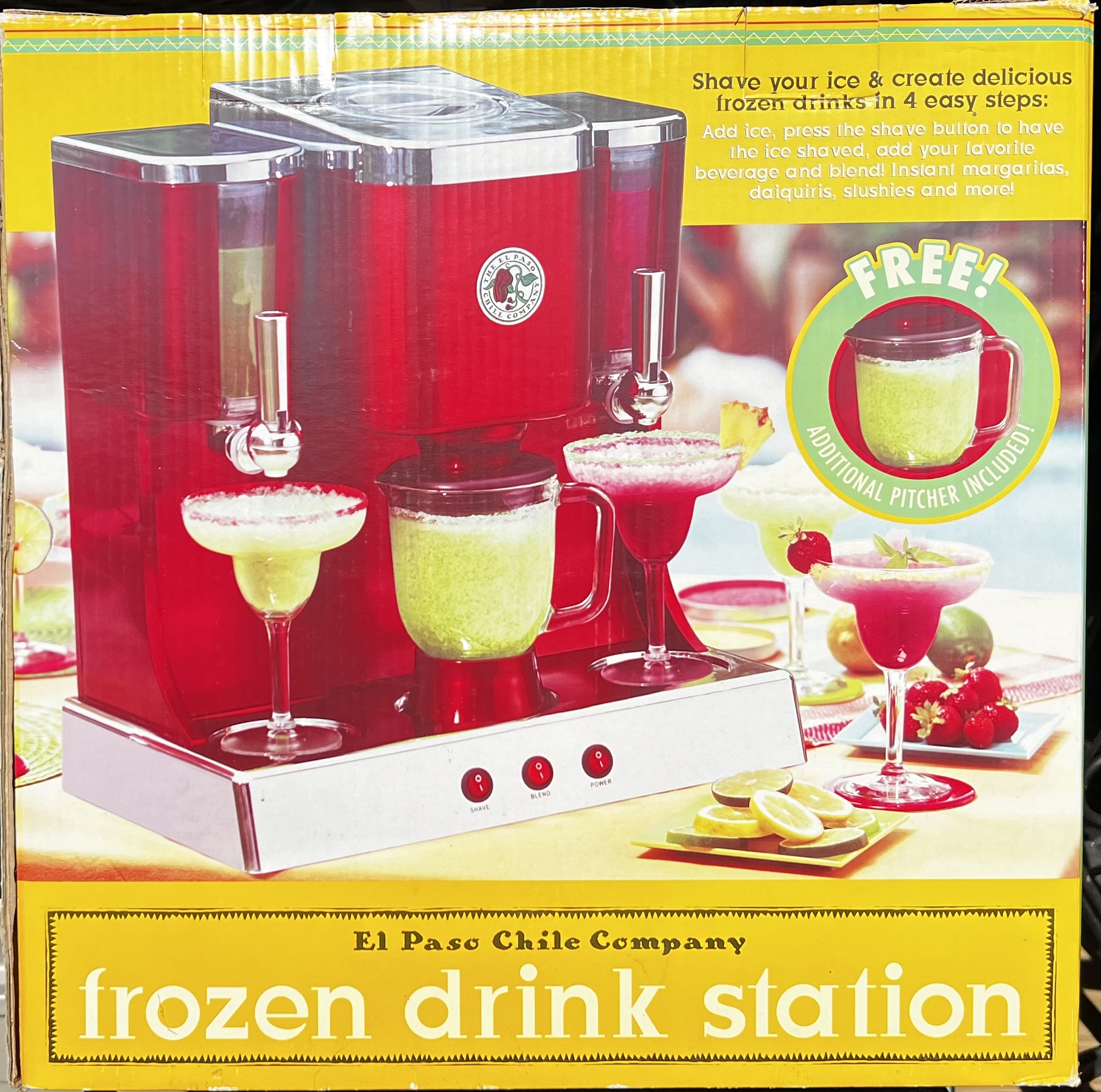 25 Frozen drink station