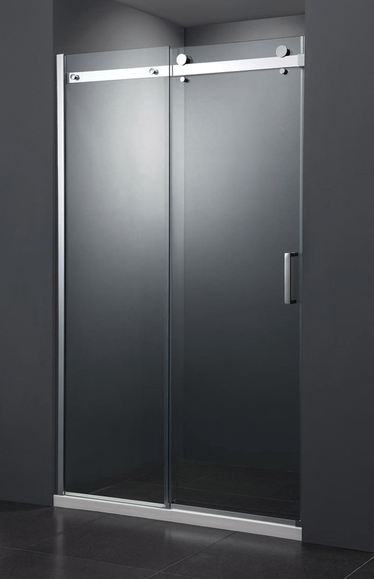 OR1600 BIG ROLLER SLIDING DOOR CLEAR GLASS HEIGHT 195CM BathLine