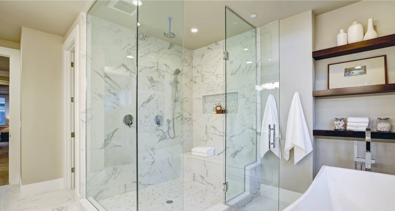 Grazie Collection Cultured Marble Shower Bath Makeover of Arkansas