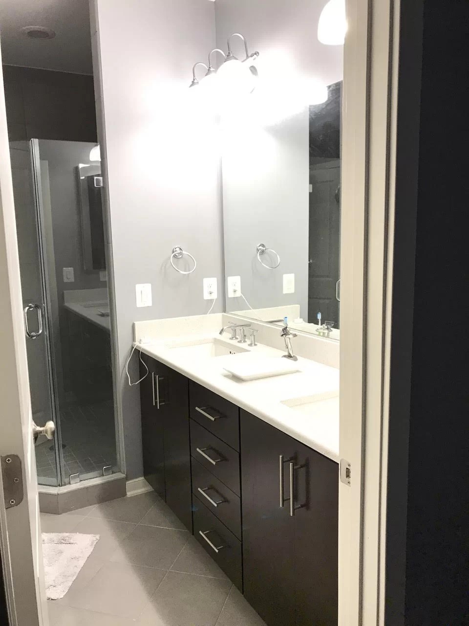 Old Town Alexandria Master Bath Remodel Before & After Photos BPK