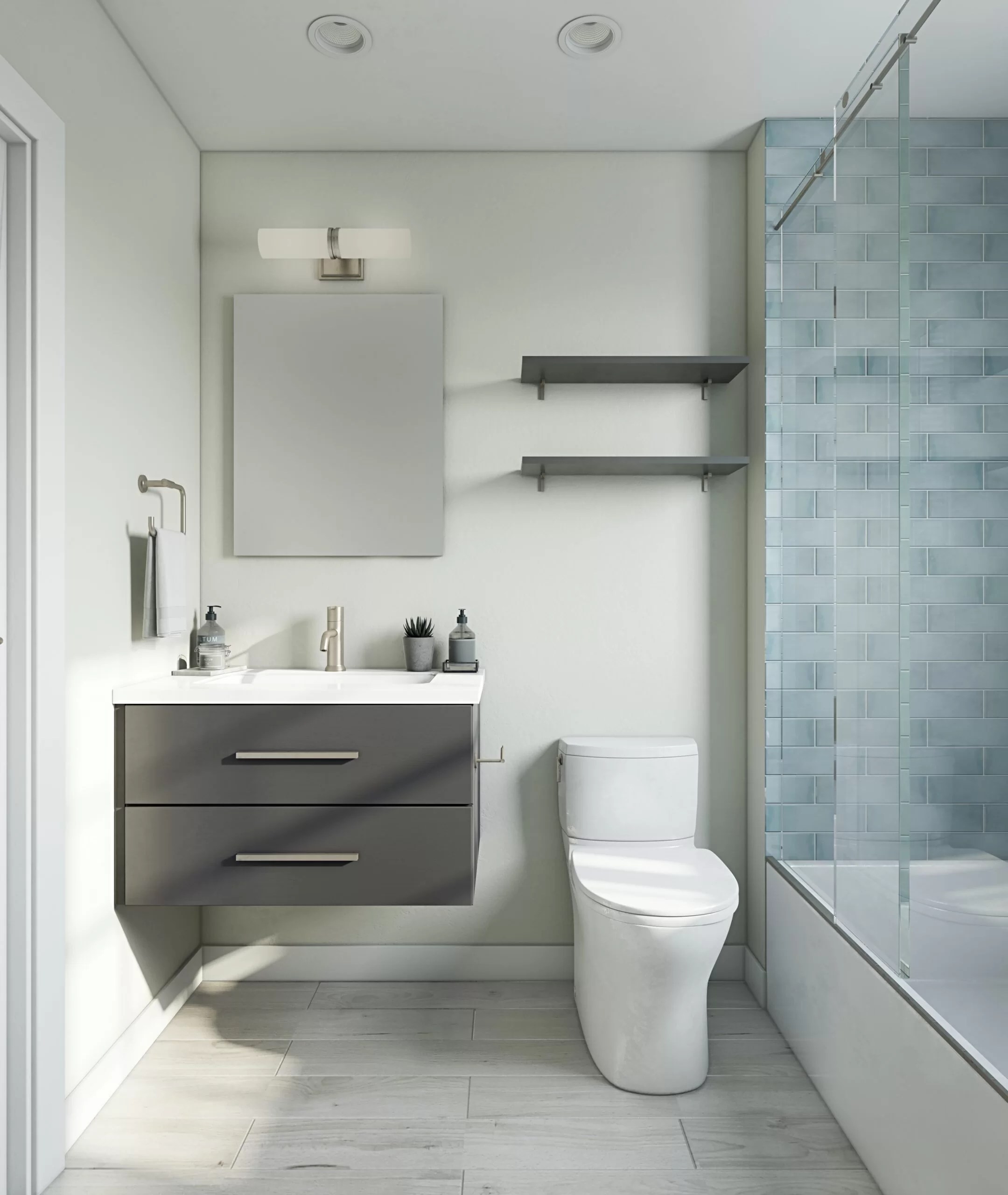 Alexandria Bath Remodel VA Bath Plus kitchen