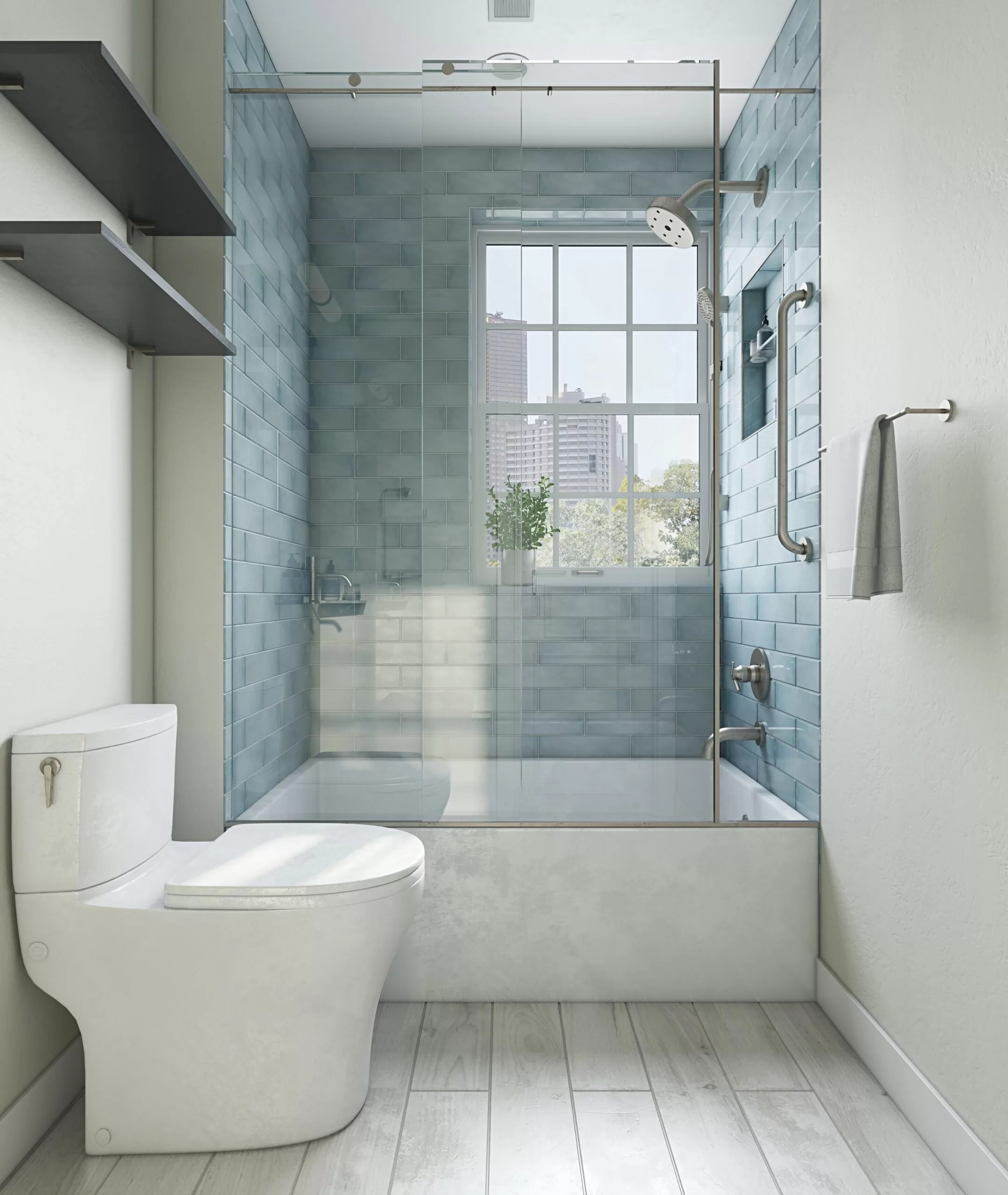 Alexandria Bath Remodel VA Bath Plus kitchen