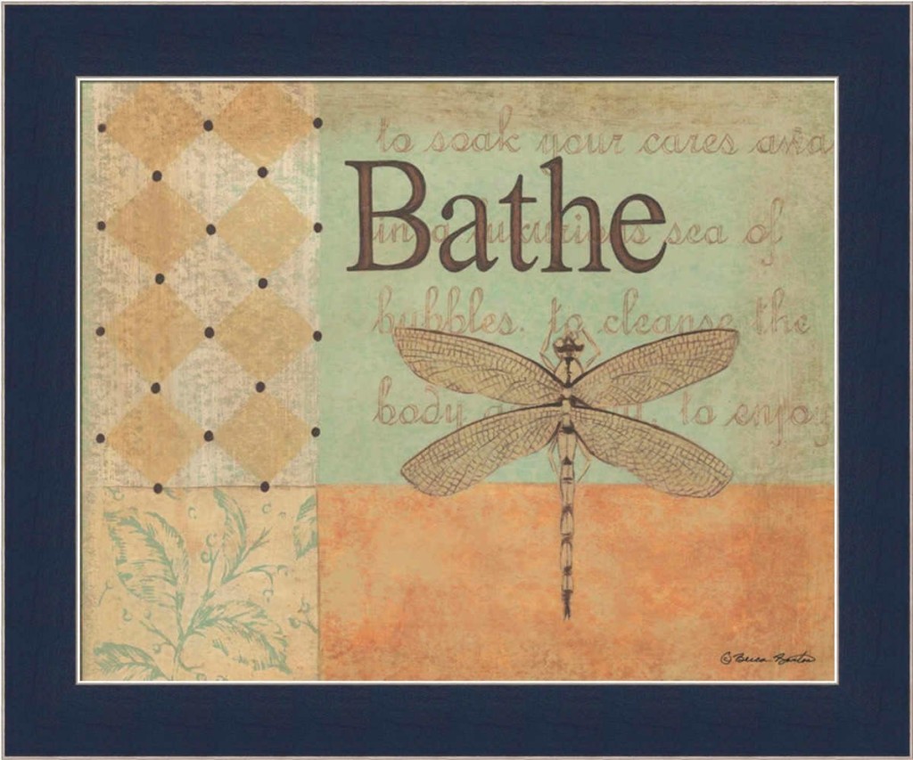 Dragonfly Bathroom Decor