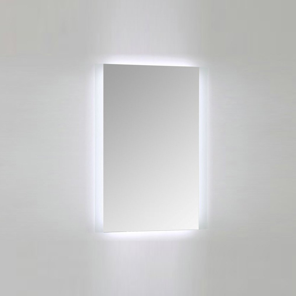Half Frame LED Mirror Bathroom Cladding Direct