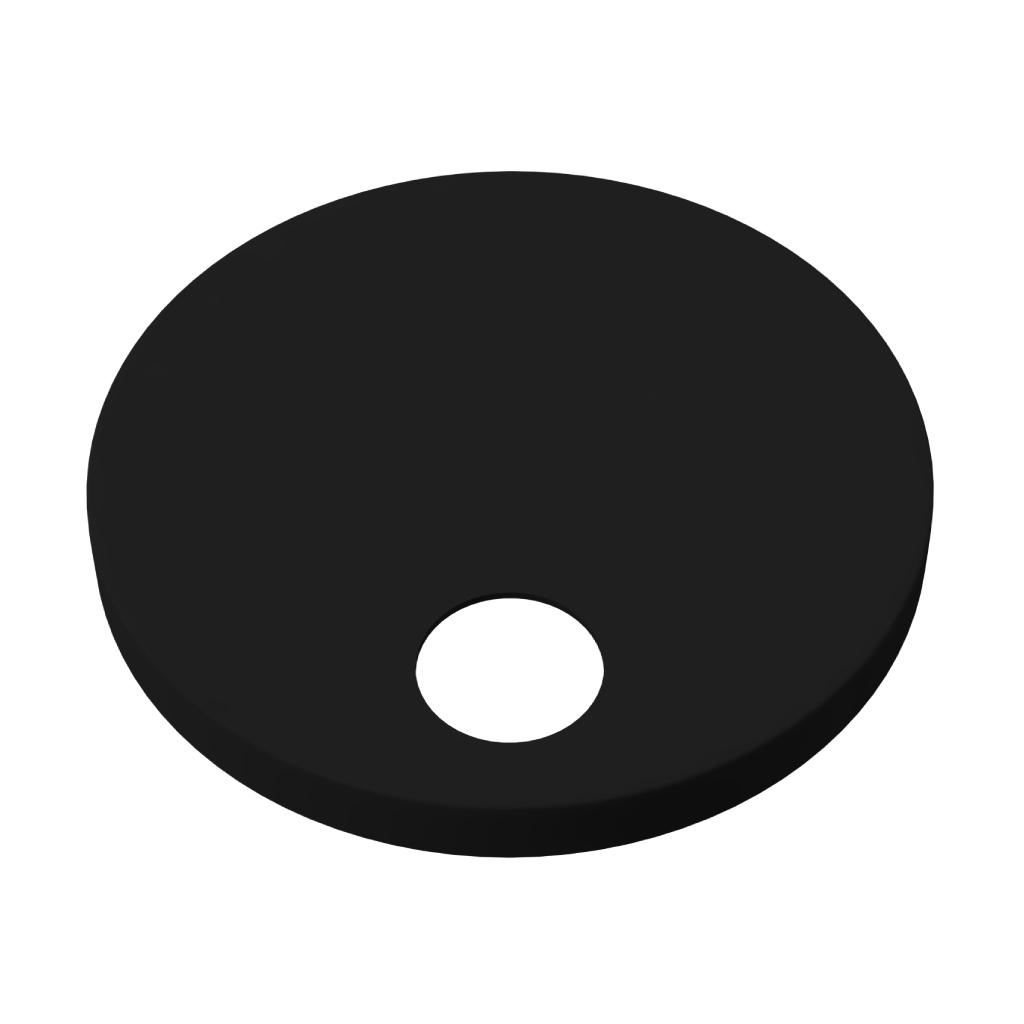 Toilet Seat Hinged 50mm Cover Caps And Fixings Bathroom Deal