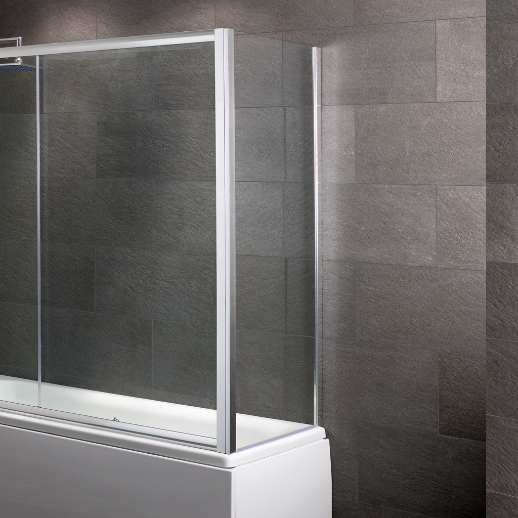 Volente 6mm 740 x 1475 Over Bath End Shower Panel Bathroom Deal