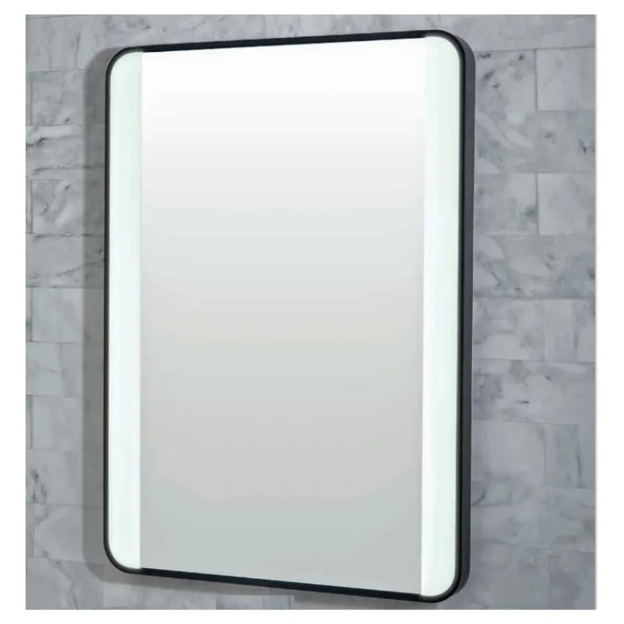 Mono Black Square LED Mirror Bathroom Factory Store
