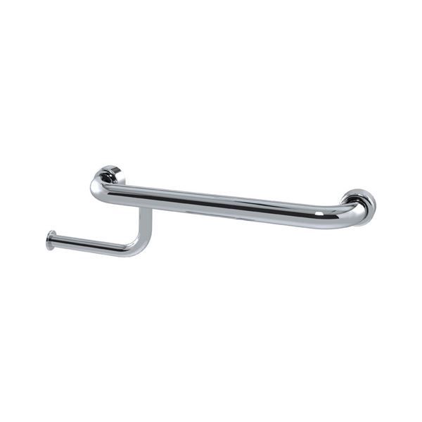 CONSERV GRAB RAIL WITH TOILET ROLL HOLDER Bathroom International