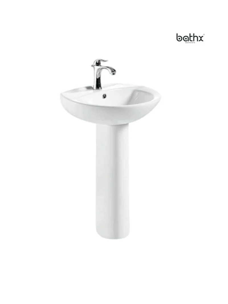 Bathx PL2222 Pedestal Wash Basin Bathroom Nepal