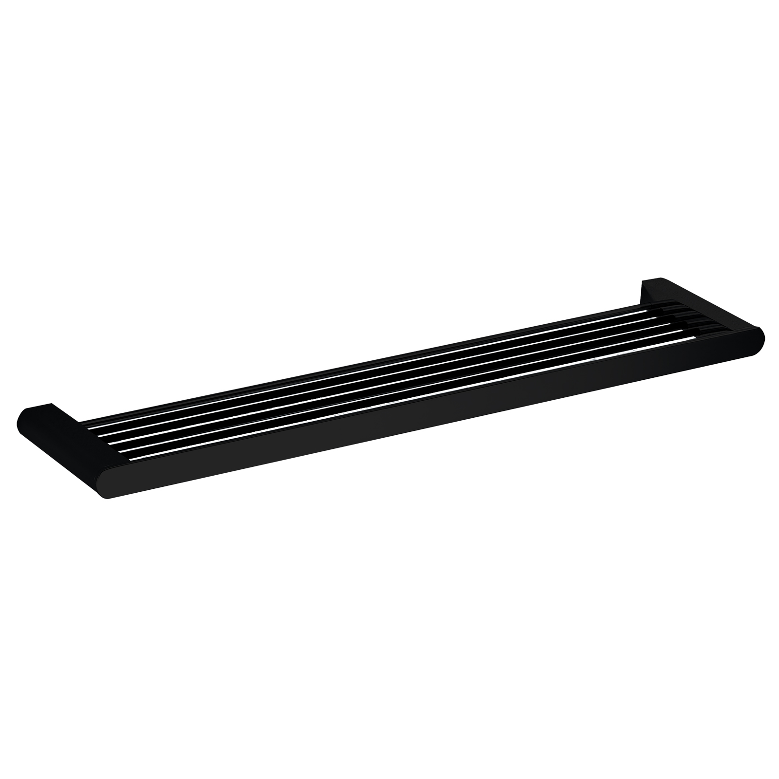 Azzurra 90 Series Black Matt Metal Shower Shelf Bathrooms Are Us