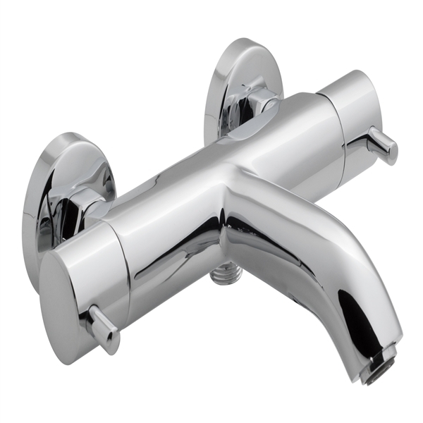 Vado exposed thermo bath shower mixer no kit (CEL123TC/P)